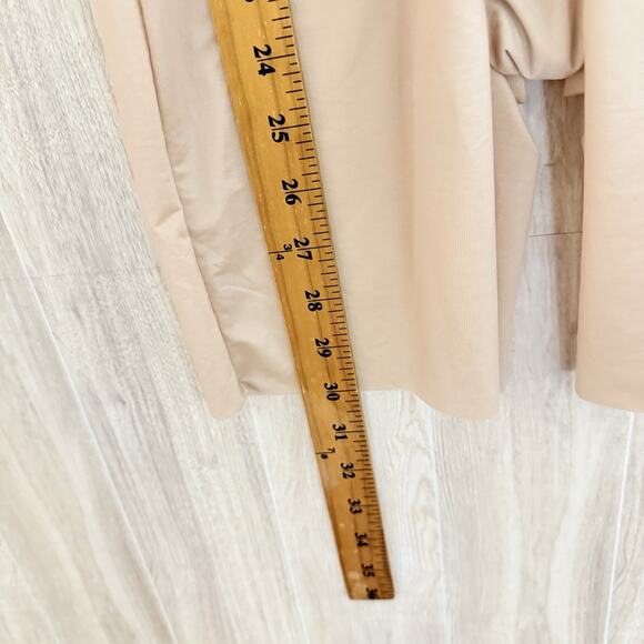 SPANXshape Bodysuit Size Small Invisible Open-Bust Mid-Thigh Champagne Beige - Picture 13 of 16